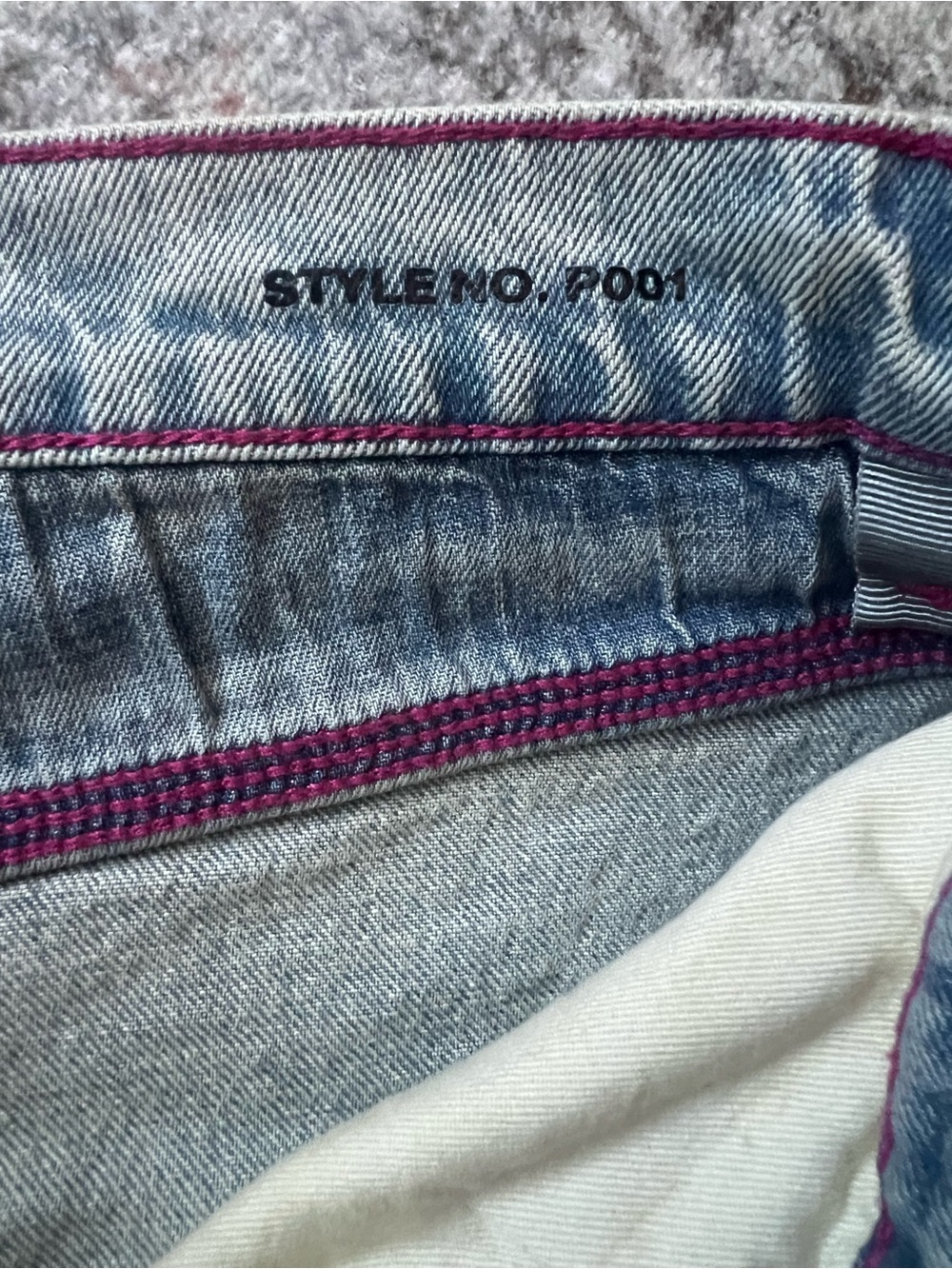 Purple Brand Men’s Skinny Jeans in Light Blue Wash - Size 33, tags attached - Picture 11 of 16